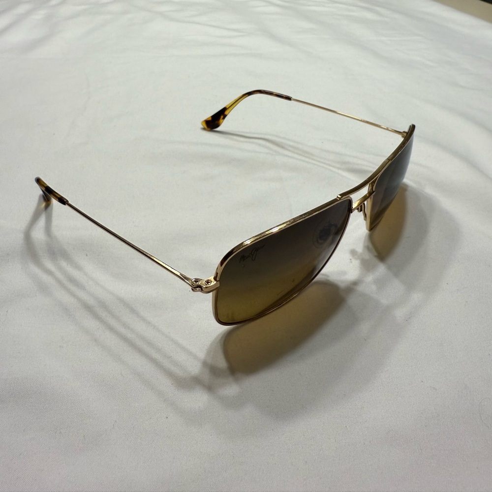 Maui Jim Wiki Wiki MJ246 Aviator in Gold